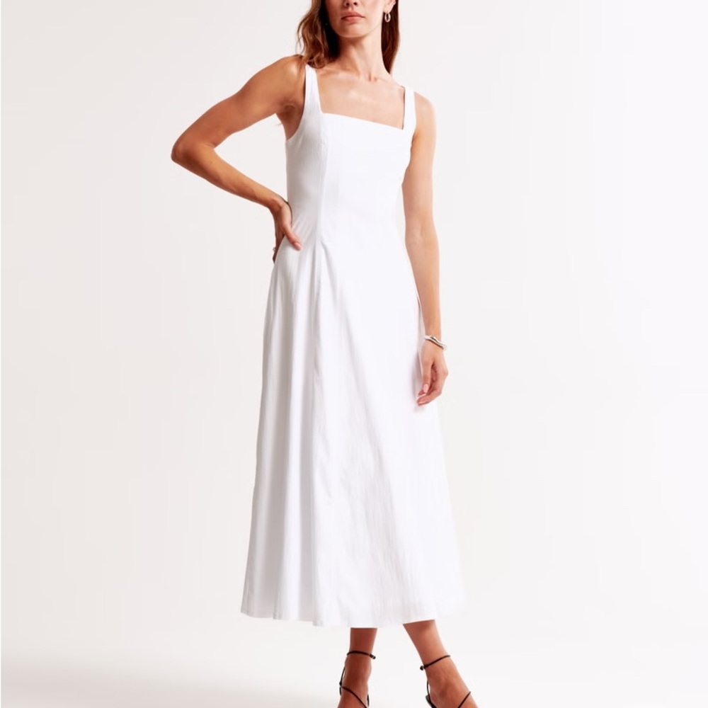 The A&F Mila Stretch Midi Dress- NWT
